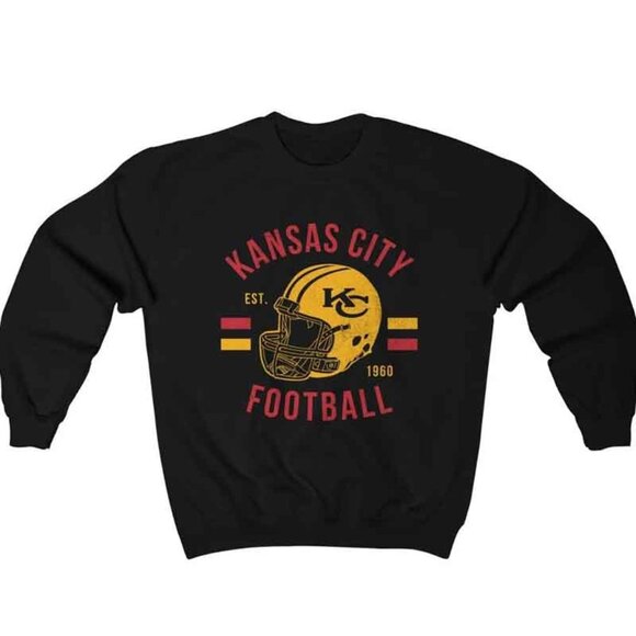 Sweatshirt KC Chiefs Sweatshirt Kansas City Chiefs Sweatshirt 05 - Picture 1 of 5
